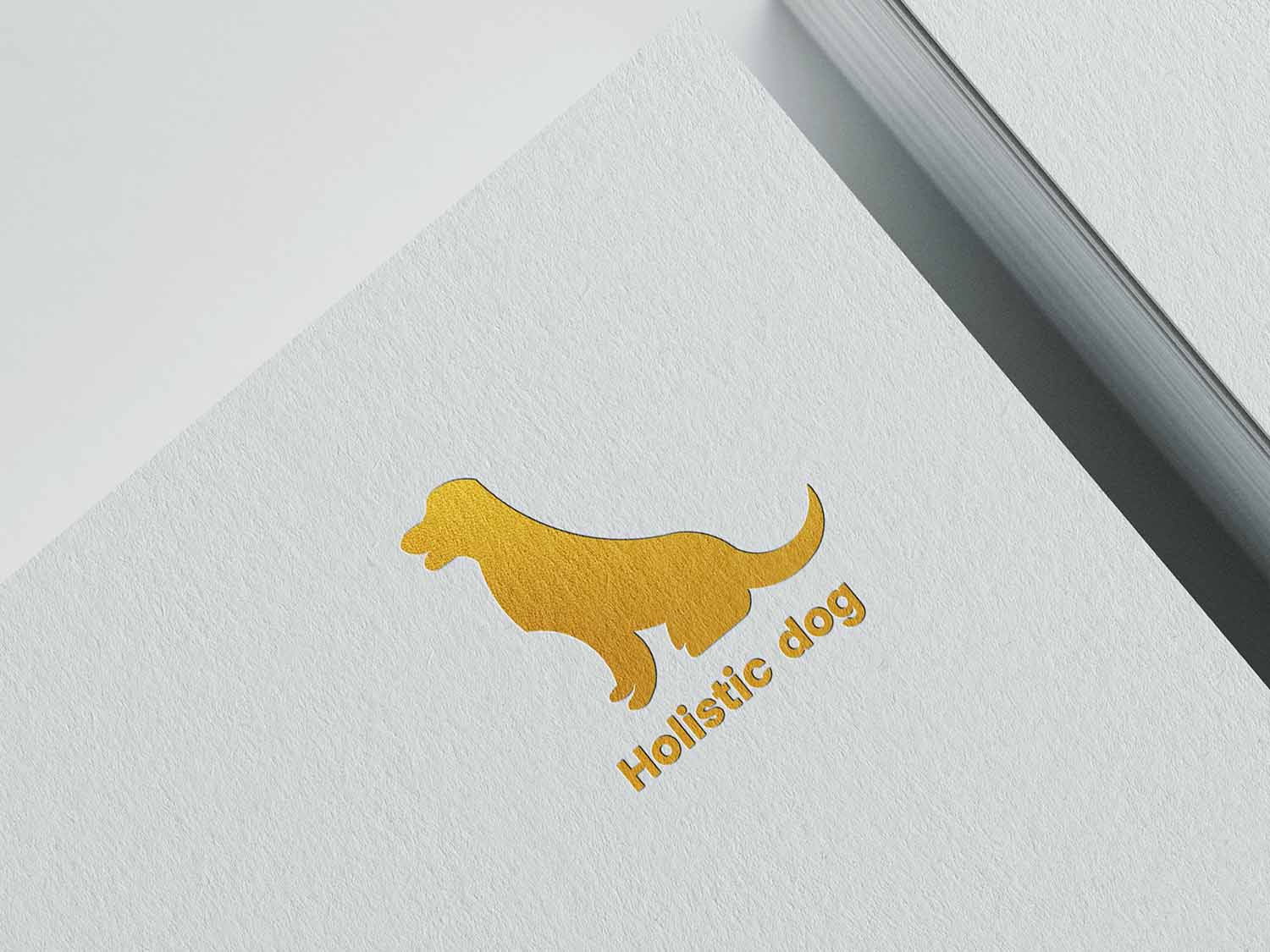 Logo mockup for "Holistic Dog"